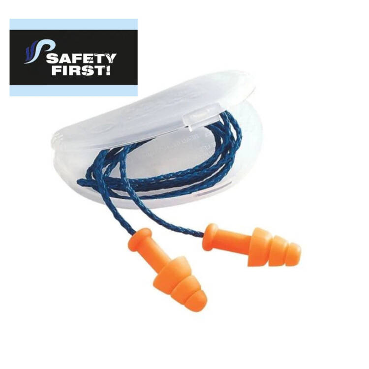 SmartFit Tapered TPE Corded Earplugs