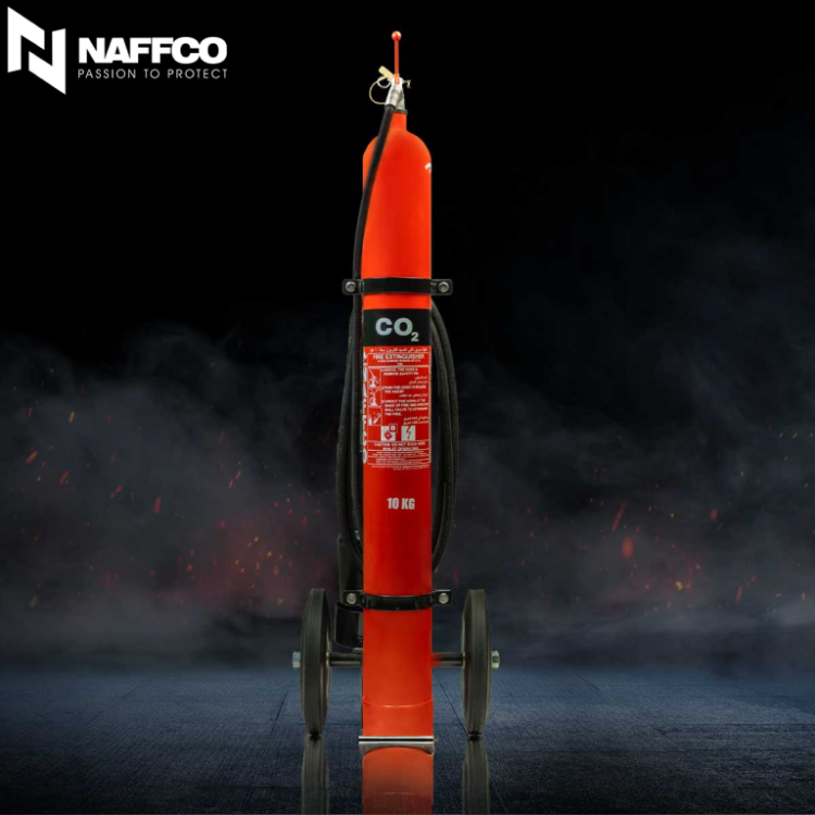 Fire Extinguisher Trolley CO2 - Image 3