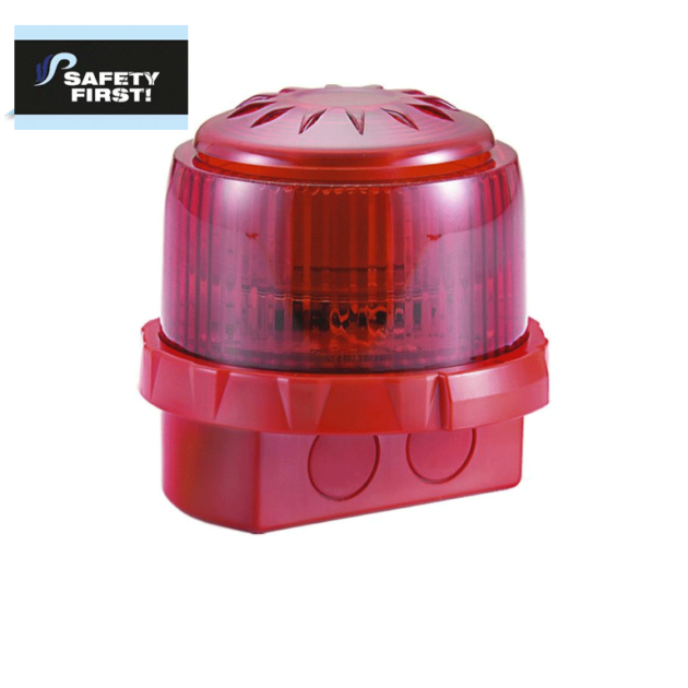 Red Revolving Light with Siren