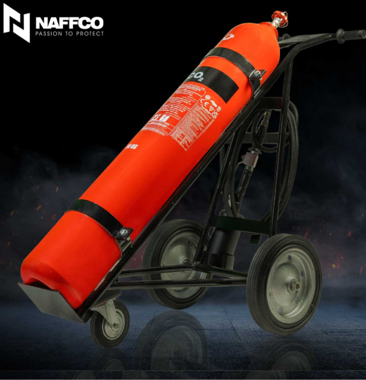 Fire Extinguisher Trolley CO2 - Image 2