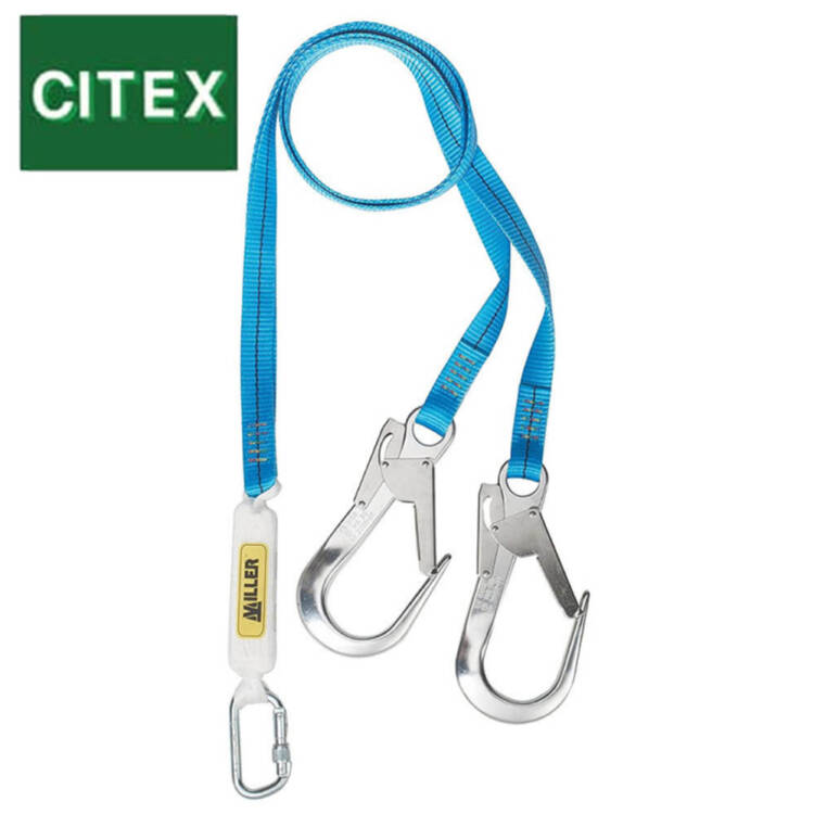 Forked Shock Absorbing Lanyard Titan 1013431 Citex