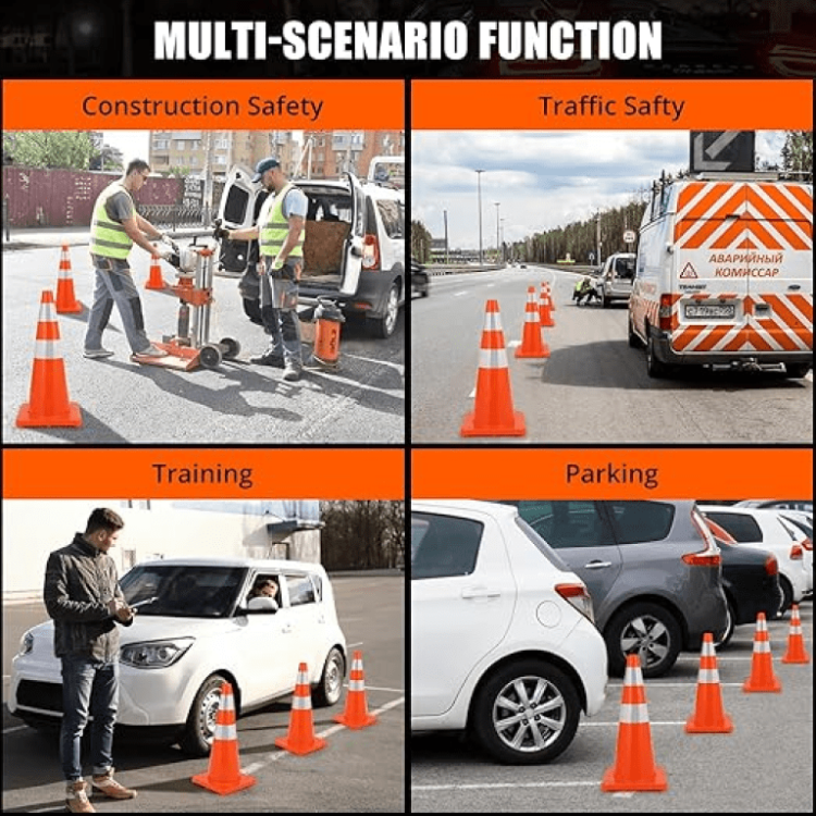 Safety Traffic Cone 28″ - Image 3