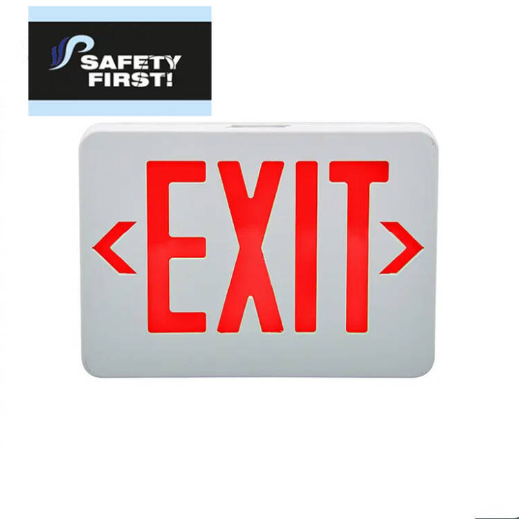 Emergency Exit Light Red (UL LISTED) 7712R