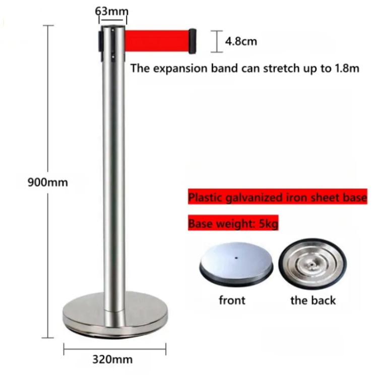 Retractable Belt Barrier