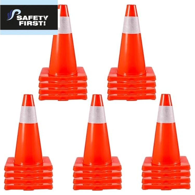 Safety Traffic Cone 18″